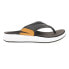Propet Easton Flip Flops Mens Black Casual Sandals MSV011PBLK