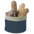 Фото #1 товара Basket bag for bread, round dia. 15cm dark blue - Hendi 429013