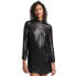 SUPERDRY Studios Sparkle Long Sleeve Short Dress