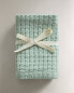 Pack of waffle-knit cotton hand towels (pack of 3)