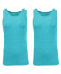 Фото #1 товара Men's Famous Heavyweight Ribbed Tank Top, Pack of 2