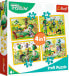 Фото #1 товара Trefl Puzzle 4w1 Wspólne zabawy Treflików