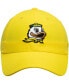 Men's Yellow Oregon Ducks Primary Logo Staple Adjustable Hat
