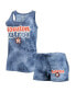 Women's Navy Houston Astros Billboard Racerback Tank Top and Shorts Set