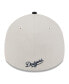 Фото #2 товара Men's Black Los Angeles Dodgers 2024 Fourth of July 39THIRTY Flex Hat