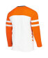 Фото #4 товара Men's Orange, White Denver Broncos Halftime Long Sleeve T-shirt
