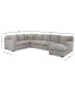 Фото #7 товара CLOSEOUT! Loranna 3-Pc. Fabric Sectional with Chaise, Created for Macy's