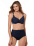 Miraclesuit Women D-DDD Cup Solid Surplice Bra Top Midnight Blue Size 38D