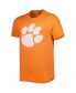 Фото #3 товара Футболка мужская '47 Brand с принтом Clemson Tigers оранжевого цвета