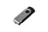 Фото #4 товара GoodRam UTS2 - 16 GB - USB Type-A - 2.0 - 20 MB/s - Swivel - Black - Флешка GoodRam UTS2-0160K0R11 16 ГБ USB 2.0 с поворотным разъемом, скорость до 20 МБ/с, черная
