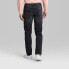 Фото #2 товара Men's Slim Fit Taper Jeans - Original Use Black Wash 40x32