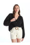 Фото #1 товара LCW Vision Kaçık Yaka Nakışlı Uzun Kollu Kadın Bluz