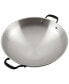 5-Ply Clad Stainless Steel 15" Induction Wok