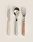 Фото #1 товара Pastel children's cutlery set