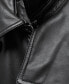 Фото #12 товара Women's Leather-Effect Trench Coat