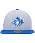 Фото #3 товара Men's Gray, Blue Toronto Blue Jays Dolphin 59FIFTY Fitted Hat