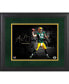 Aaron Rodgers Green Bay Packers Framed 11" x 14" Spotlight Photograph - Facsimile Signature