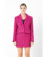 ფოტო #2 პროდუქტის Women's Sequins Cropped Blazer