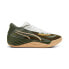 Фото #2 товара Puma All-Pro Nitro Gremlins 37930301 Mens Green Athletic Basketball Shoes