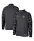 ფოტო #4 პროდუქტის Men's Charcoal Georgetown Hoyas OHT Military-Inspired Appreciation Long Range Raglan Quarter-Zip Jacket