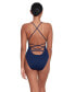 Women's Strappy Plunge One Piece Swimsuit