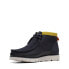 Фото #8 товара Clarks Wallabee 2.0 Gore-Tex GTX 26167901 Mens Blue Suede Chukkas Boots