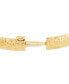 ფოტო #5 პროდუქტის Textured Bangle Bracelet in 10k Gold, White Gold and Rose Gold