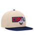 ფოტო #3 პროდუქტის Men's Cream/Navy Washington Capitals Goalaso Snapback Hat