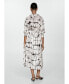 Фото #5 товара Women's Printed Shirt Dress