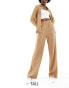 Фото #2 товара Vero Moda Tall textured jersey trouser co-ord in beige