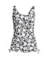 Фото #1 товара Women's Adjustable V-neck Underwire Tankini Swimsuit Top Adjustable Straps