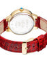 Women's Astor II Swiss Quartz Red Leather Watch 36mm