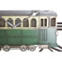 Фото #2 товара Настенное часы DKD Home Decor 49,5 x 3,5 x 48 cm Металл Зеленый Жёлтый Vintage Поезд (2 штук)