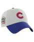 Фото #1 товара Men's Gray/Royal Chicago Cubs Sure Shot Classic Franchise Fitted Hat