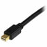 Фото #2 товара Адаптер Mini DisplayPort — DVI Startech MDP2DVIMM6B (1,8 m) Чёрный 1.8 m