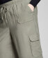 Фото #4 товара Trendy Plus Size Drawstring-Waist Cargo Pants