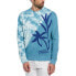 Фото #1 товара ORIGINAL PENGUIN French Terry Tie Dye Floral sweater