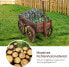 Фото #6 товара Blumenwagen Holz, Pflanzwagen 4 Rädern