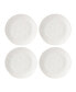 Фото #1 товара Bay Colors Solid 4 Piece Dinner Plate Set, Service for 4