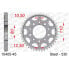 AFAM 10405 rear sprocket Серебристый, 45T - фото #1