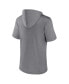 Фото #2 товара Men's Heather Gray Kentucky Wildcats Modern Stack Hoodie T-shirt