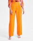 Women's High-Rise Wide-Leg Pants, Created for Macy's