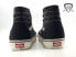 Фото #4 товара Vans Sk8 Hi Tapered Denim Destroy Black Gray Men's Size 10.5 /Women's 12 New