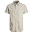 Фото #1 товара JACK & JONES Linen Sn short sleeve shirt