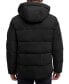 ფოტო #2 პროდუქტის Men's Quilted Hooded Puffer Jacket