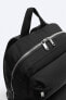 Multi-pocket nylon backpack