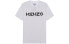 Фото #1 товара KENZO SS21 字母Logo圆领短袖T恤 男款 白色 送礼推荐 / Футболка KENZO SS21 LogoT FA65TS0004SJ-01B