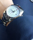 ფოტო #2 პროდუქტის Women's Amelia Swiss GMT Stainless Steel Bracelet Watch 40mm