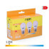 Фото #3 товара Pack of 3 LED bulbs EDM G 5 W E27 Ø 4,5 x 8 cm (3200 K)