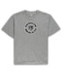 ფოტო #3 პროდუქტის Men's Heathered Gray, Black Brooklyn Nets Big and Tall T-shirt and Shorts Sleep Set